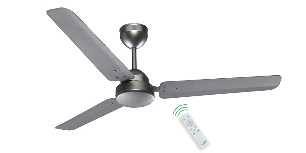 TVS GREEN Remote Controlled 1200MM Mini Champ| BEE 5 star Rated Energy Efficient Ceiling Fan