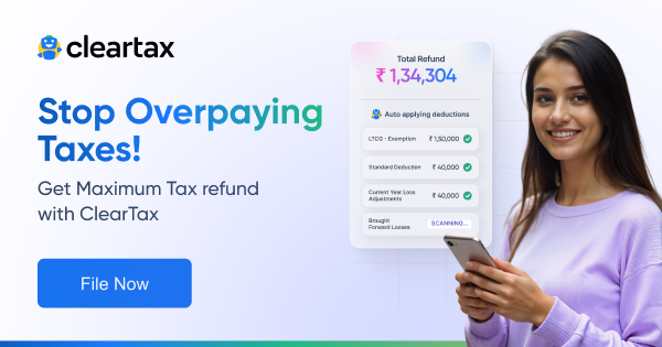Up to 70% discount on ITR Filing from Rs.149 on Cleartax