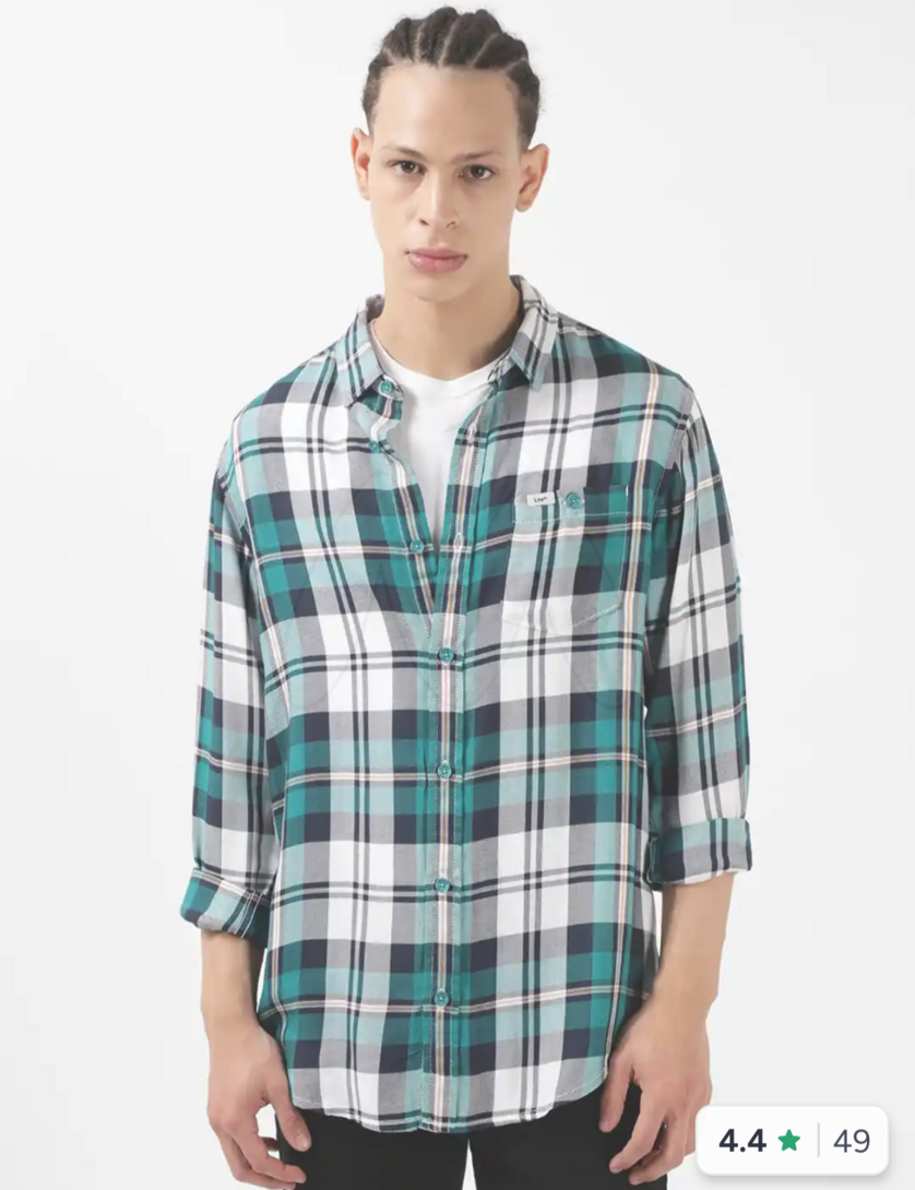 Up to 81% Off On Wrangler & Lee Shirts