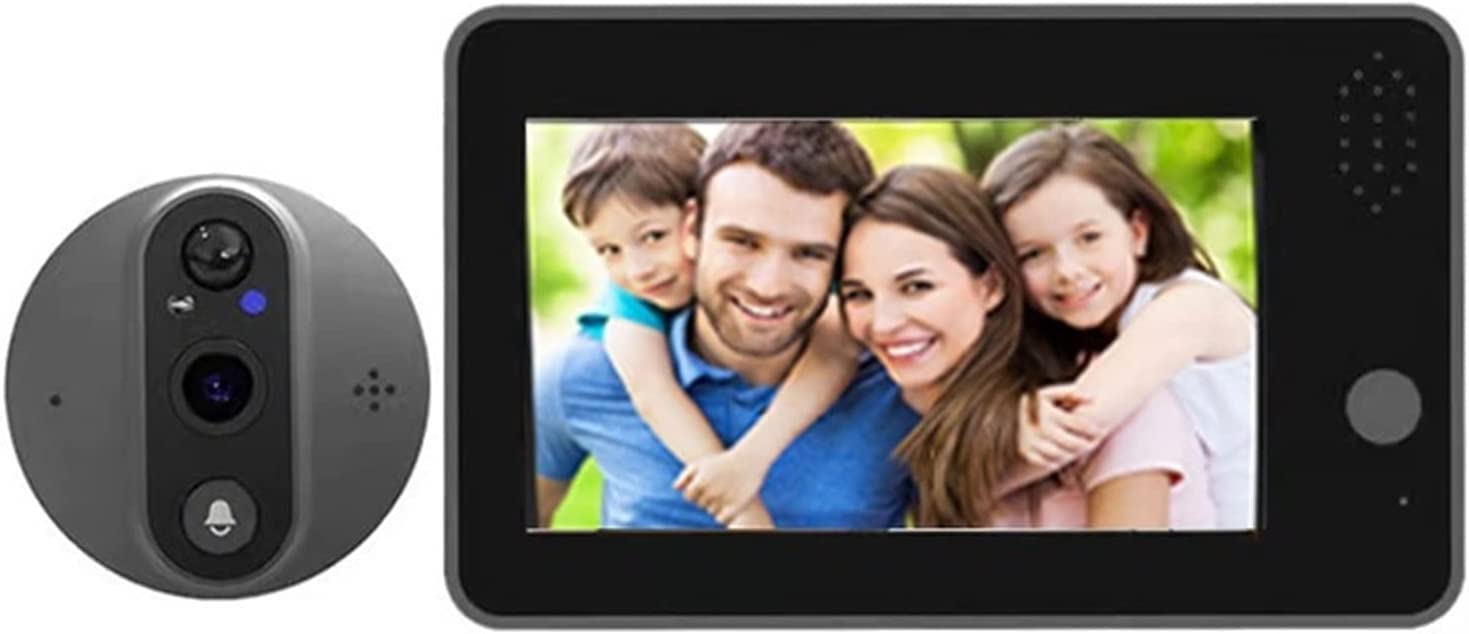V1 Wireless Smart Video Doorbell Camera with WiFi, HD Resolution, Two-Way Talk, Night Vision, Motion Detection, Indoor C