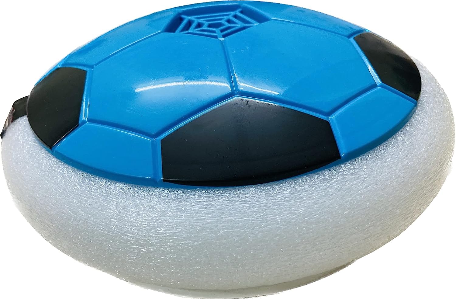 VGRASSP Hover Football, Soft Eva Material Foam Bumper Air Indoor Soccer Made in India for Kids, Toy with Multi Colour LE