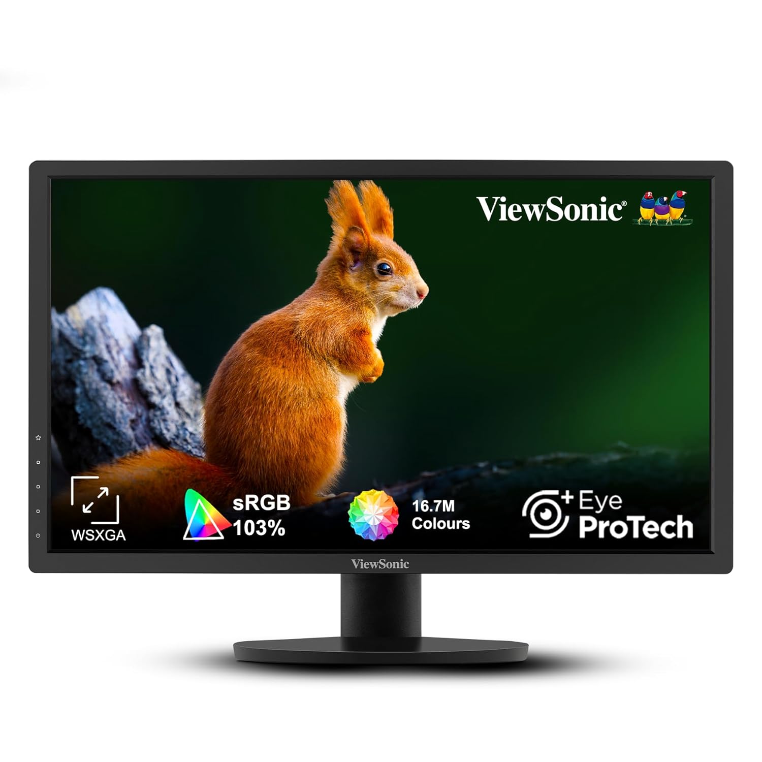 ViewSonic VA2025-H 50.8 Cm (20") Monitor for Home and Office Use | WSXGA TN Panel, 250nits Brightness, 60Hz, 5ms, Flicke