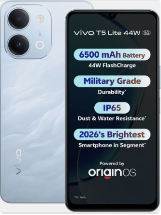 vivo T5 Lite 44W 5G sale 22 July