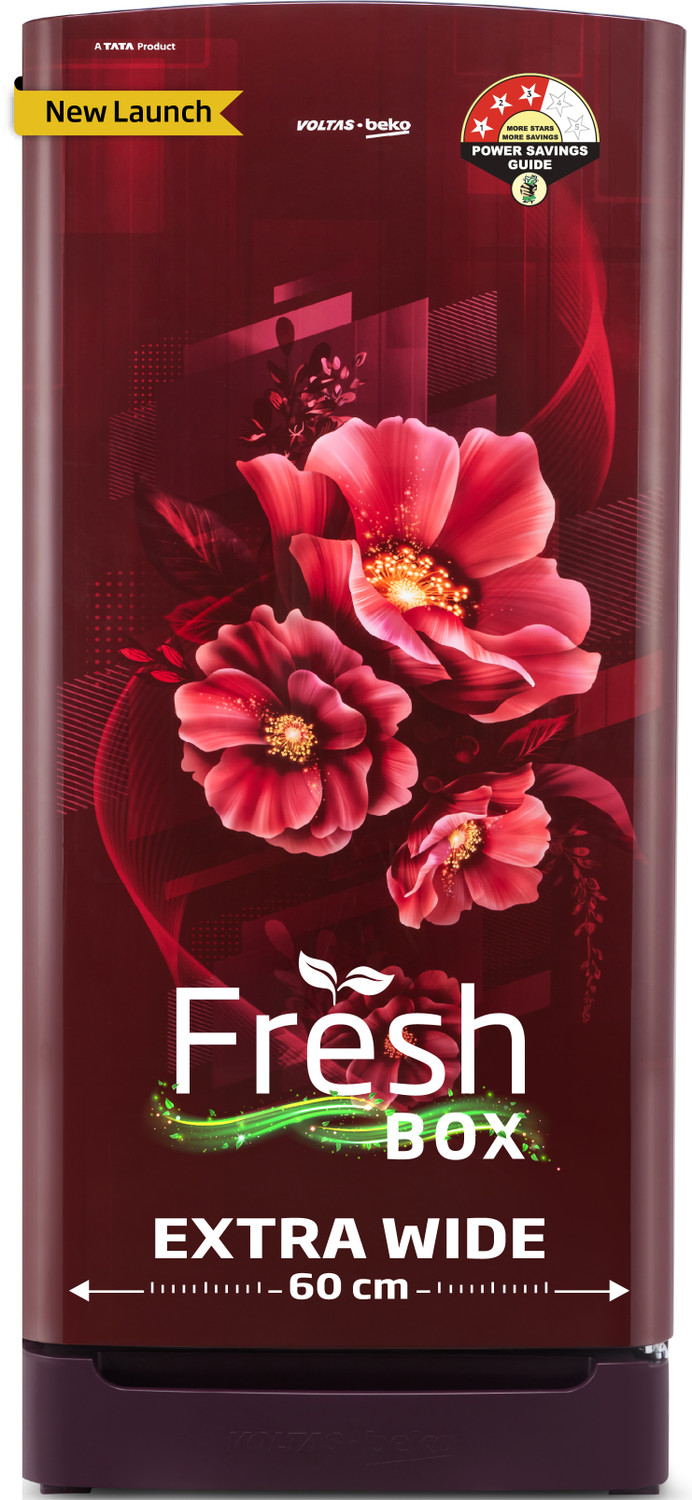 Voltas Beko 183 L Direct Cool Single Door 5 Star Refrigerator
