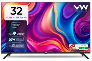 VW PURE VIEW 80 cm (32 inch) HD Ready LED TV (VW32A)