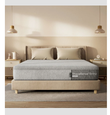 Wakefit ShapeSense Orthopedic Classic Memory Foam 6 inch Double High Resilience (HR) Foam Mattress (L x W: 72 inch x 48