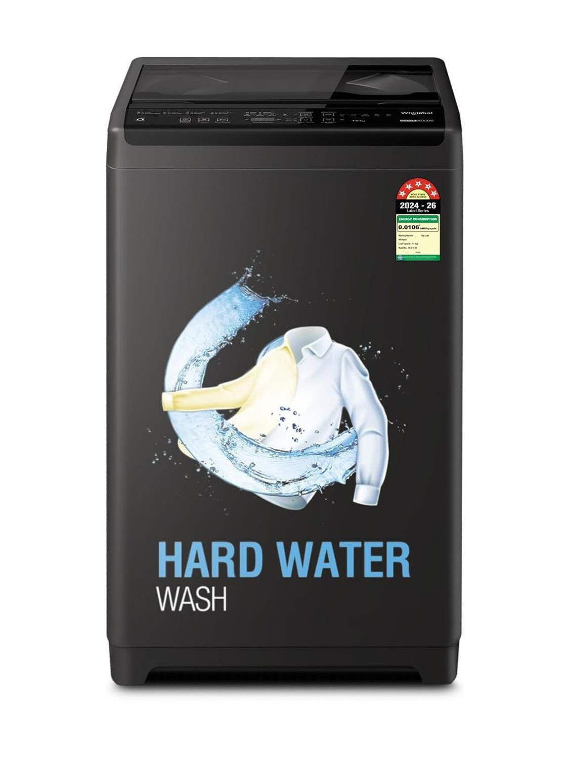 Whirlpool 7 kg Magic Clean 5 Star Fully Automatic Top Load Grey (MAGIC CLEAN 7.0 GENX GREY 5YMW)