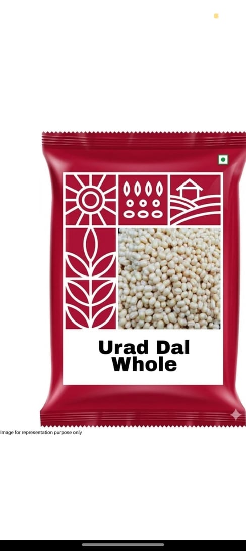 White Urad Dal (Whole) 2kg - Great Price on Flipkart