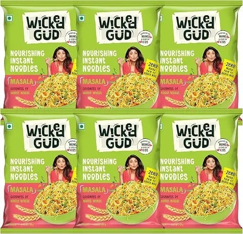 Wickedgud Noodles : Upto 60% OFF + Extra 50% Coupon + Buy 2 Get Rs. 40 Cashback