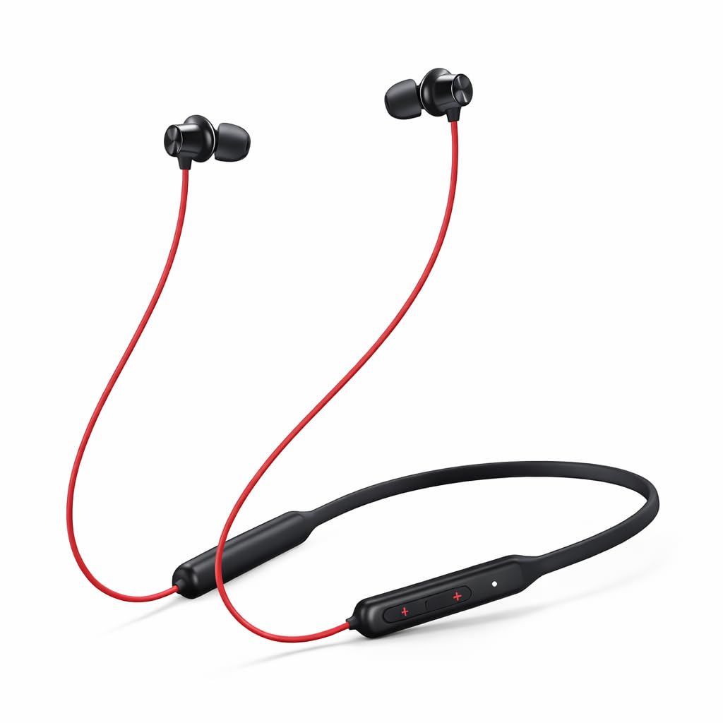 Wireless Bluetooth for OnePlus 9 Earbuds in-Ear Headphone with Mic 38Hrs Playtime Dual Device Pairing Wireless Neckband