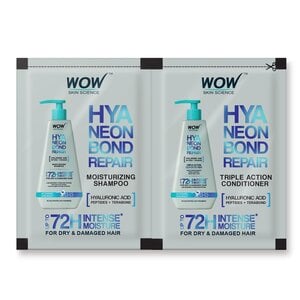 WOW Skin Science Shampoo + Conditioner Sachet @ Rs. 1 Only!