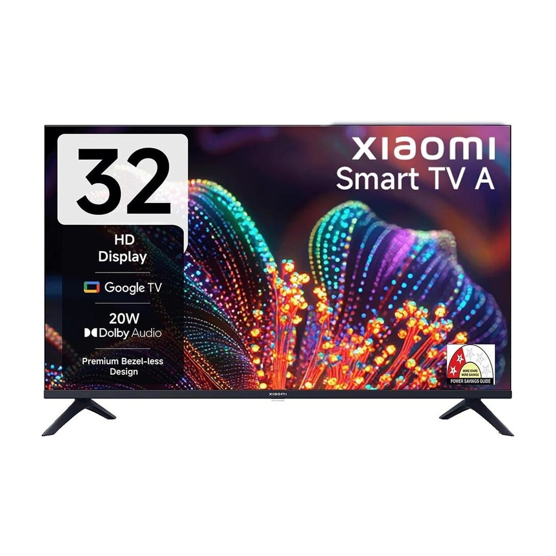 XIAOMI A 80 cm (32 inch) HD Ready LED Smart Google TV with 200+ Free Channels | HDR 10 | Dolby Audio | Premium Metal Bez