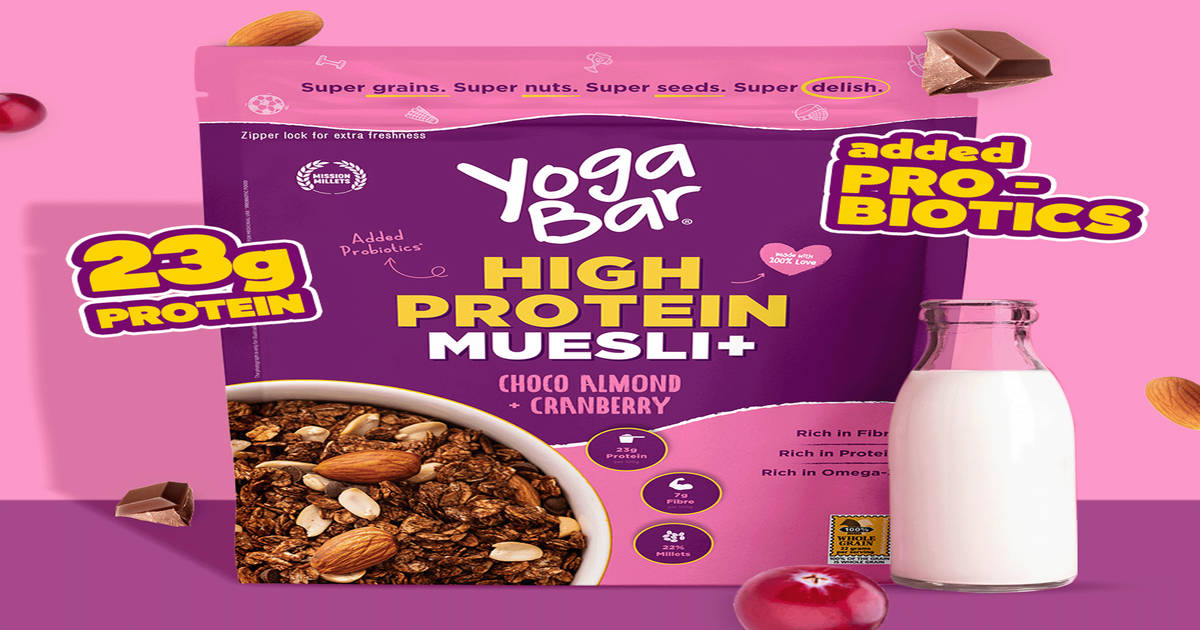 YogaBar 23g High Protein Muesli