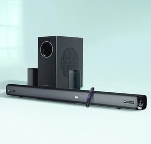 ZEBRONICS Juke Bar 9451 (SBSPK C8) Dolby Audio Wireless Subwoofer & Dual Satellite 600 W Bluetooth Soundbar (Black, 5.1