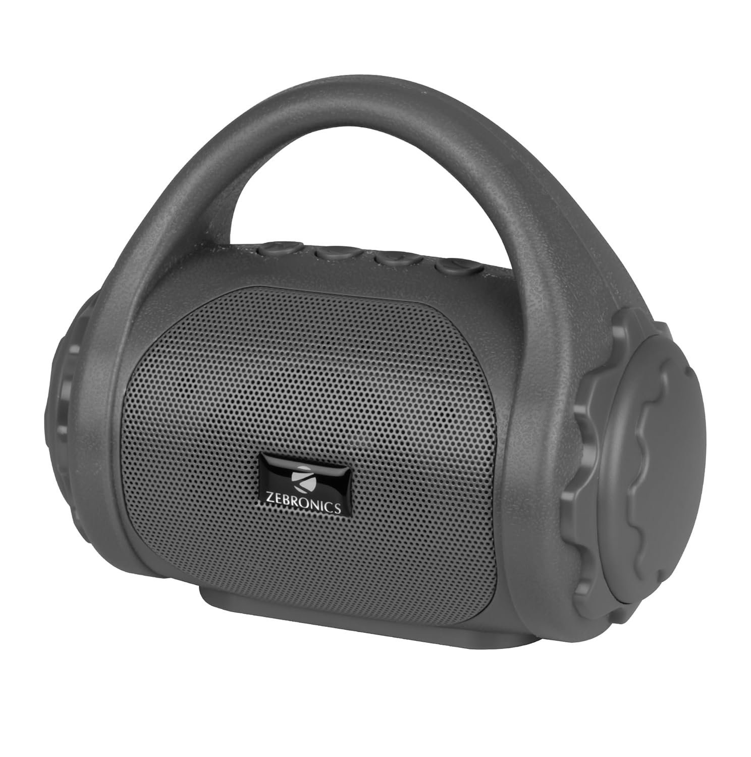 Zebronics Zeb-County 3W Wireless Bluetooth Portable Speaker with Supporting Carry Handle (Grey)