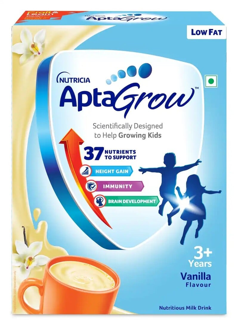 Zepto : Aptagrow Kids Growth Drink Powder - Vanilla (Location Specific)
