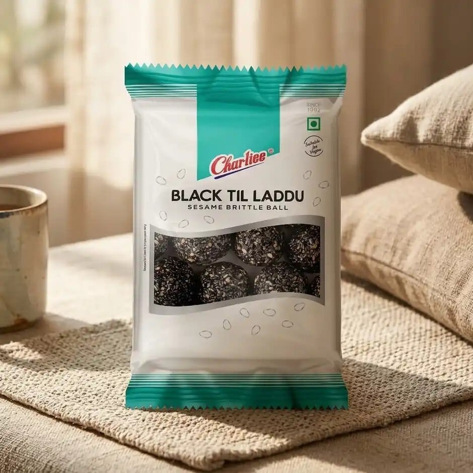 Zepto - Charliee Black Til Laddu (200 g) @35, Let's try Makhana @70% discount and more