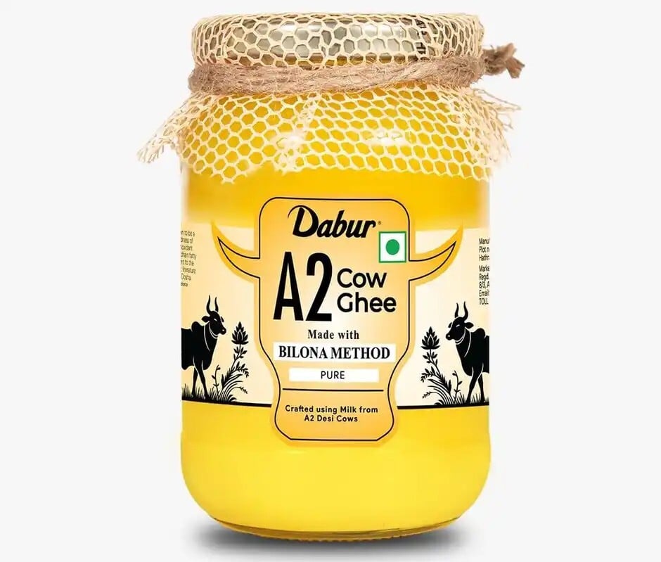 Zepto: Dabur A2 Cow Ghee - Vitamin A & Antioxidants, 500 ml (Location Specific)