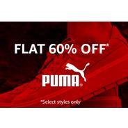 Puma Flat 60% OFF