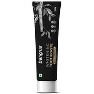 (Pack of 1) DENCRUS Charcoal Toothpaste Fluoride-Free Toothpaste for Sensitive Teeth (100gm)
