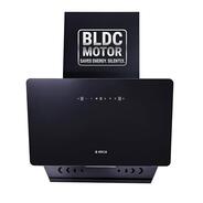 Elica 75cm 1400 m3/hr BLDC Filterless Autoclean Vertical Kitchen Chimney | Twin Suction Inlets| 15 Years Motor & 5 Years Comprehensive Warranty| KITTY FL 750 BLDC HAC LTW MS NERO |Black| Motion Sensor