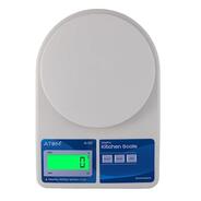 ATOM ALISTON K1 Series Digital Kitchen Weighing Scale 10 kg, Electronic Weight Machine with LCD Display for Baking, Cooking, Food & Diet
