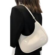 Modern crescent sling handbag for women girls office daily travel use compact lightweight shoulder bag