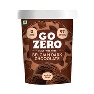 Go Zero Belgian Dark Chocolate Guilt Free Ice Cream Tub on Instamart