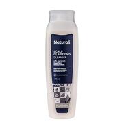 Naturali Scalp Clarifying Anti-Dandruff Shampoo | Derma Approved Shampoo with Green Tea, Hibiscus & Biotin | Reduces Dandruff & Hair Fall | Sulphate-Free Daily Care for All Hair Types