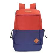 United Colors of Benetton Cosmo 25L Backpack - Beige+Olive, Water-Resistant Drawstring Bag with Buckle Closure, Stylish & Casual Daypack