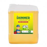 Shimmer Pro Max Dishwash Gel - 10L | Professional Formula | Mega Refill Pack for Heavy Usage | Removes Tough Oil & Food Residue | Lemon Fresh