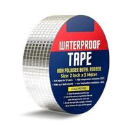 Zista Super Strong Adhesive Waterproof tape Permanent Repair Roof Water Leakage Solution Rubber Foil Suitable for Roof Leak, surface Crack, Window Sill Gap, Boat Sealing, Tank Leak