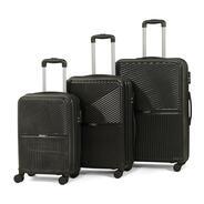 Teakwood Set of 3 8 Wheels Trolley Bag at 3999