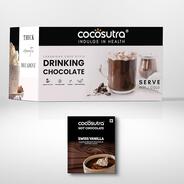 COCOSUTRA Drinking Chocolate Mix | Swiss Vanilla