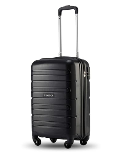 SNITCH Loop Cabin Size Hard Travel Suitcase - Trolley Bag Small 4 Wheels, Secure Lock-Free Shoe Bag